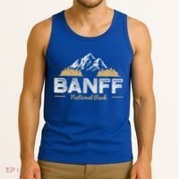 Banff National Park Souvenir Canada Mountain Outdoors Tank Top thumb 3