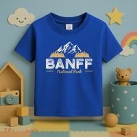 Banff National Park Souvenir Canada Mountain Outdoors Toddler T-Shirt thumb 3