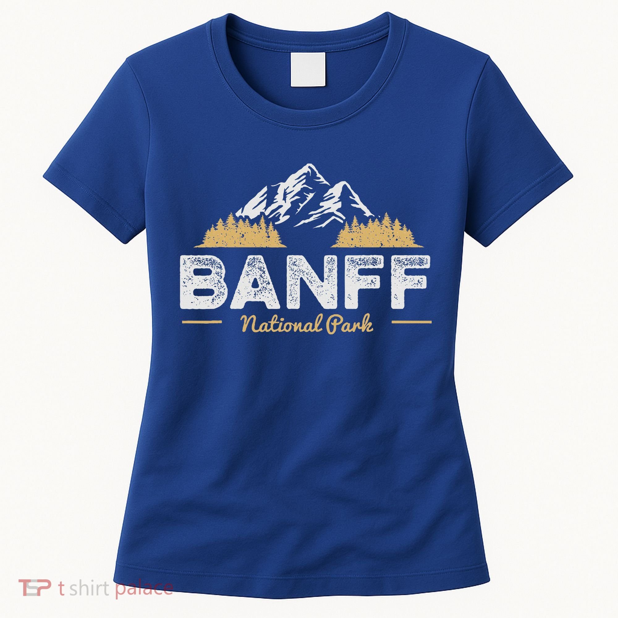 Banff National Park Souvenir Canada Mountain Outdoors Women's T-Shirt