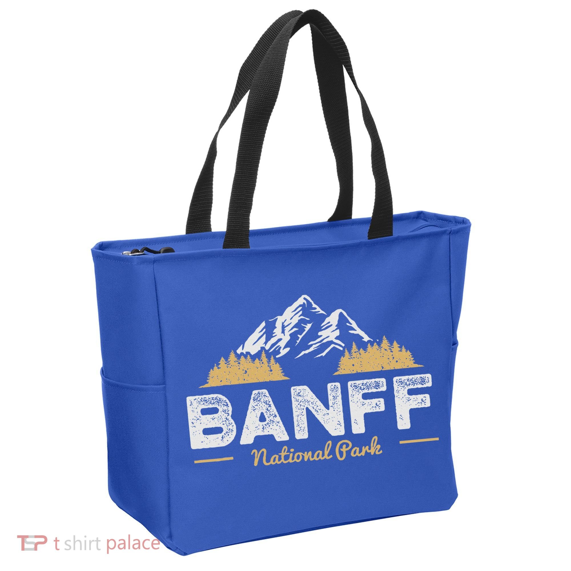 Banff National Park Souvenir Canada Mountain Outdoors Tote Bag