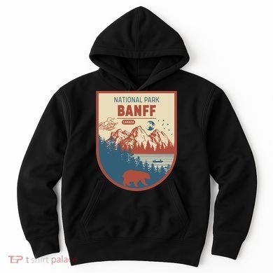 Banff National Park CanadaS Badge Hoodie