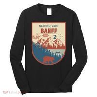 Banff National Park CanadaS Badge Long Sleeve Shirt thumb 0