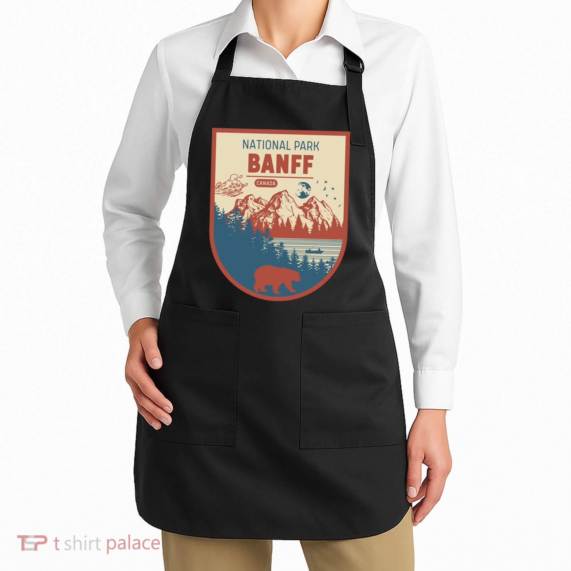 Banff National Park CanadaS Badge Apron