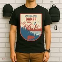Banff National Park CanadaS Badge T-Shirt thumb 6
