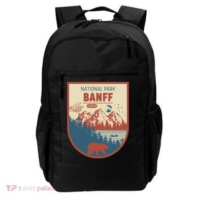 Banff National Park CanadaS Badge Backpack