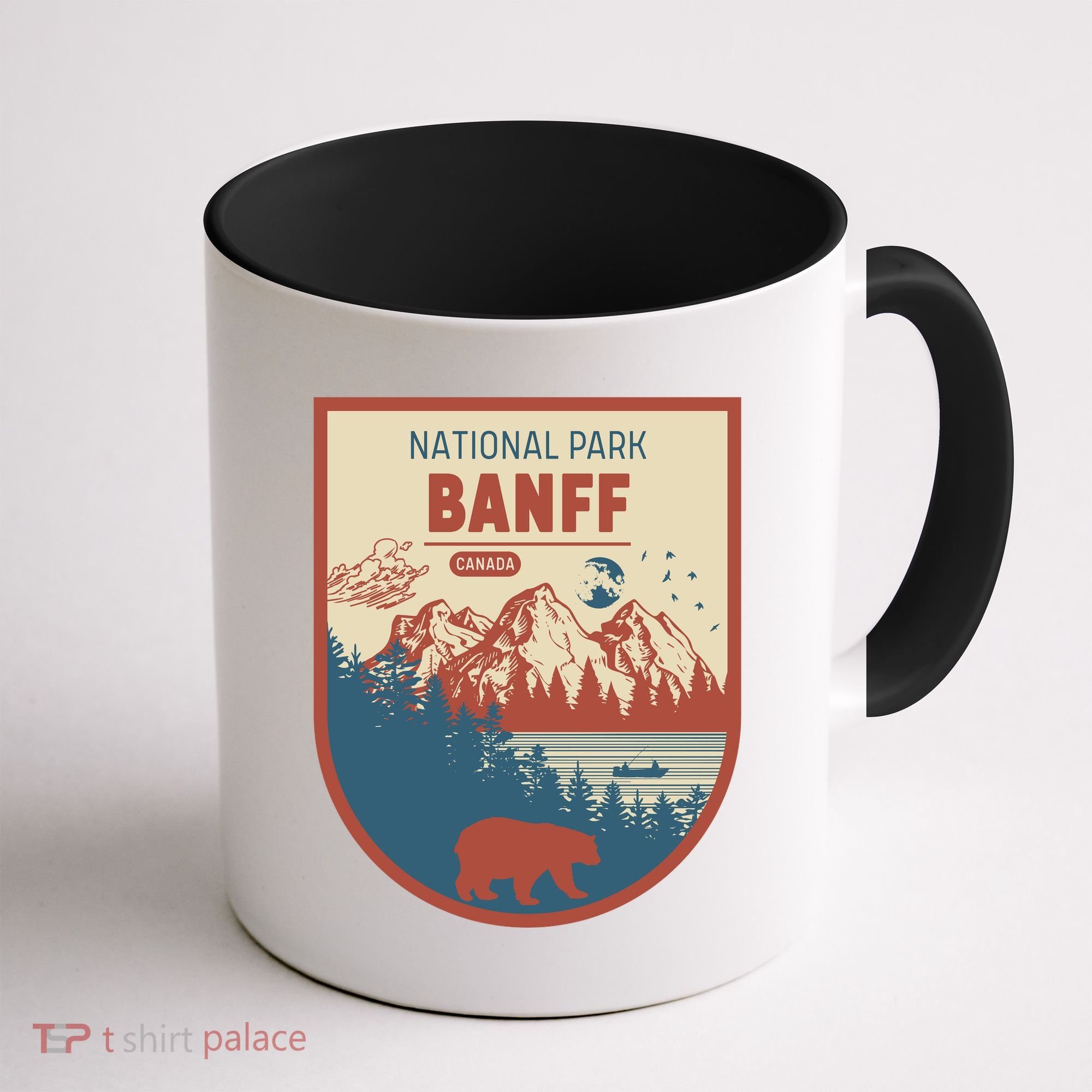 Banff National Park CanadaS Badge Coffee Mug