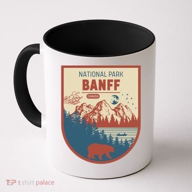 Banff National Park CanadaS Badge Coffee Mug