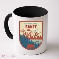 Banff National Park CanadaS Badge Coffee Mug thumb 0