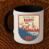 Banff National Park CanadaS Badge Coffee Mug thumb 2