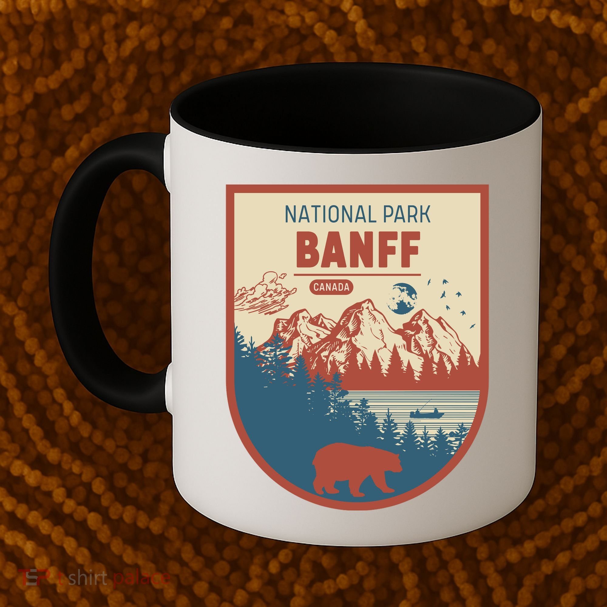 Banff National Park CanadaS Badge Coffee Mug