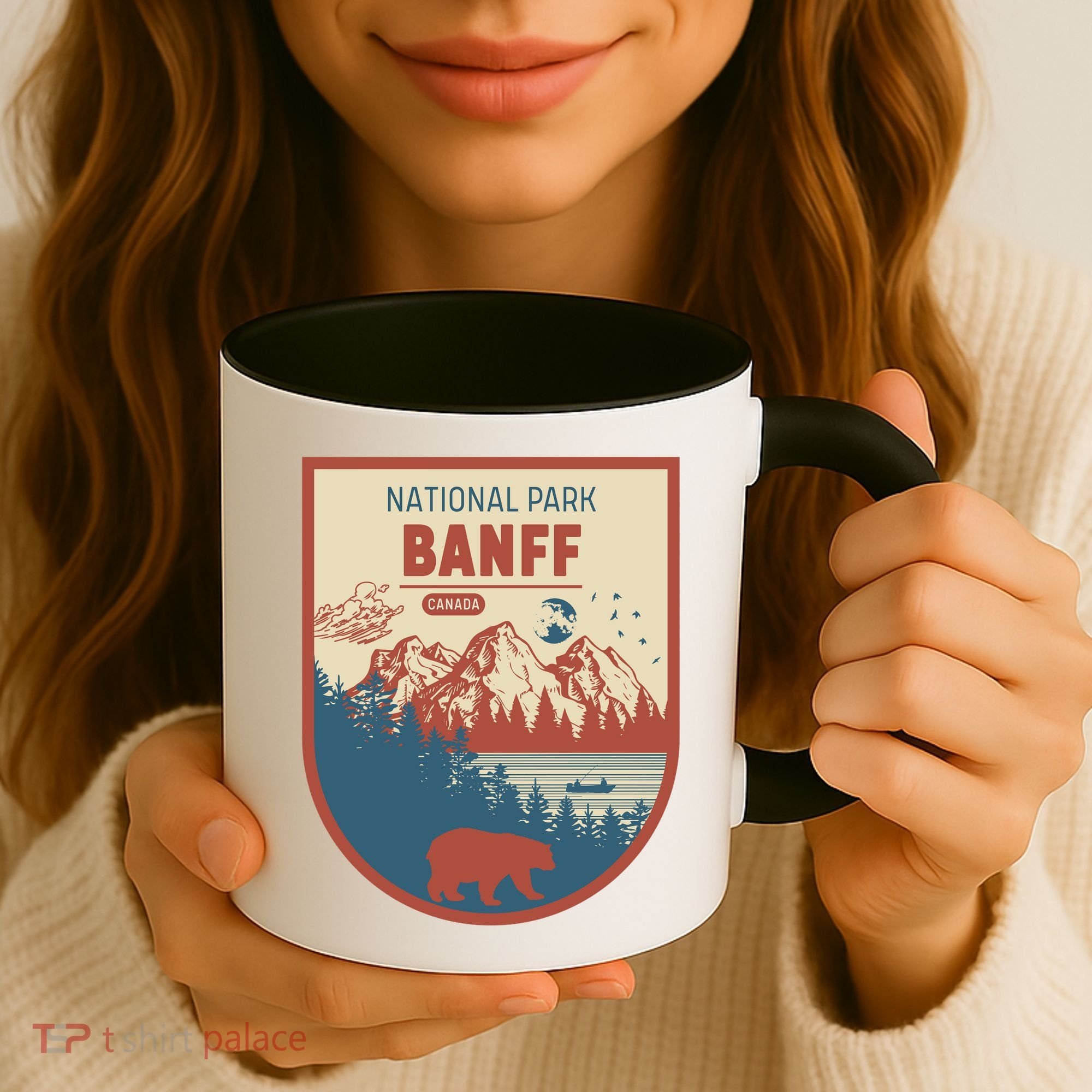 Banff National Park CanadaS Badge Coffee Mug