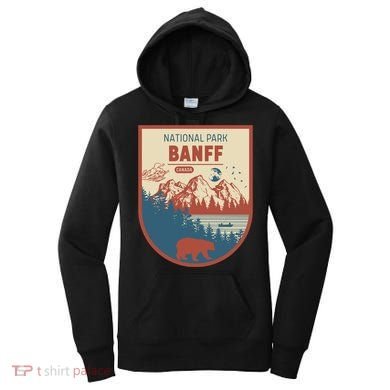 Banff National Park CanadaS Badge Women's Hoodie