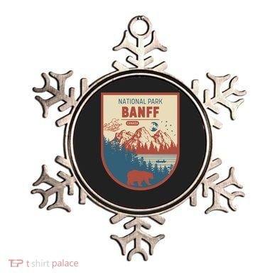 Banff National Park CanadaS Badge Ornament