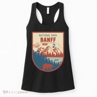 Banff National Park CanadaS Badge Women's Tank Top thumb 0