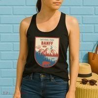 Banff National Park CanadaS Badge Women's Tank Top thumb 2