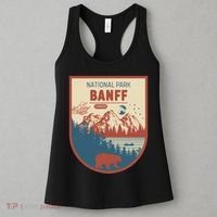 Banff National Park CanadaS Badge Women's Tank Top thumb 3