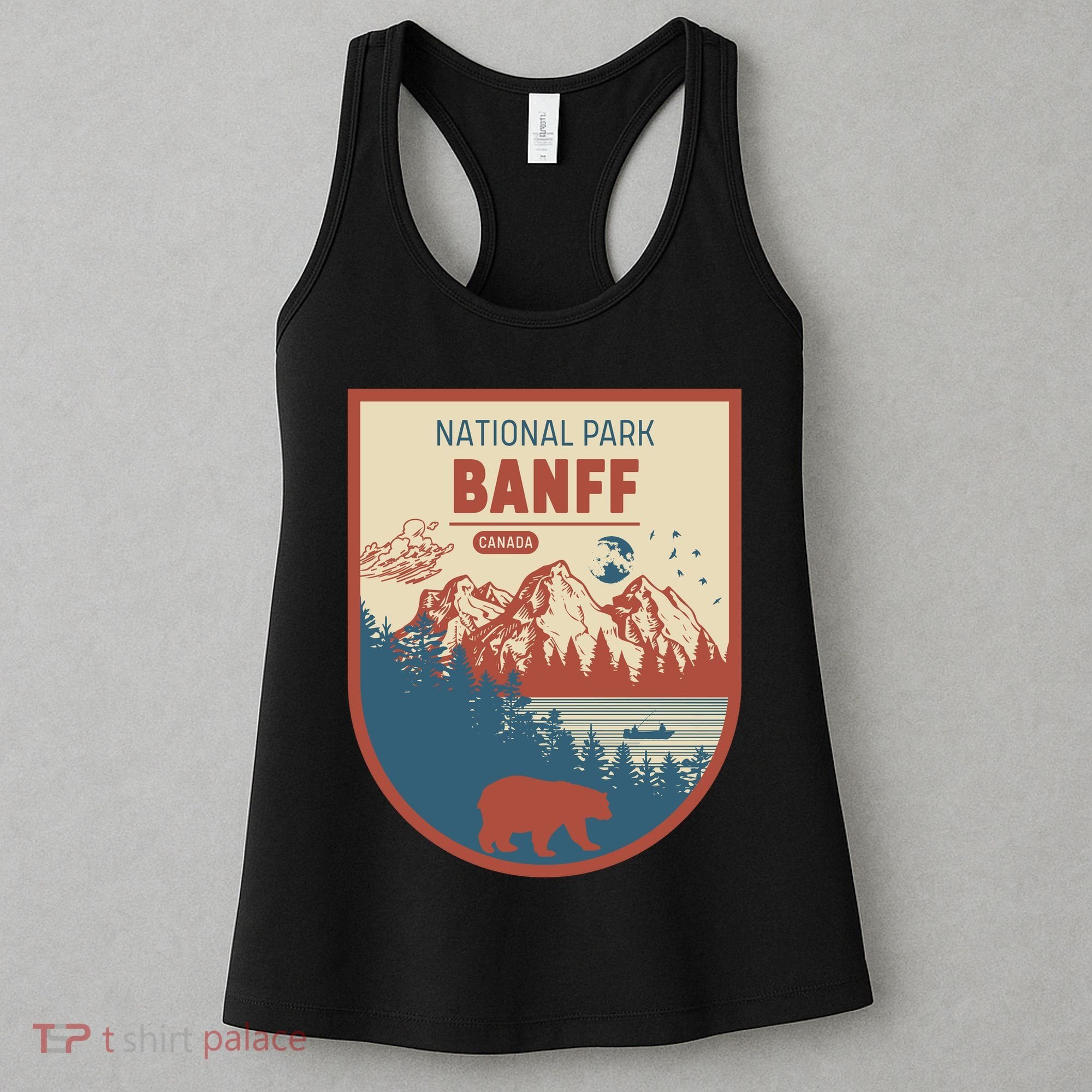 Banff National Park CanadaS Badge Women's Tank Top