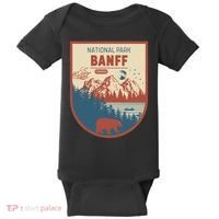 Banff National Park CanadaS Badge Baby Bodysuit thumb 0