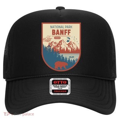 Banff National Park CanadaS Badge Hat