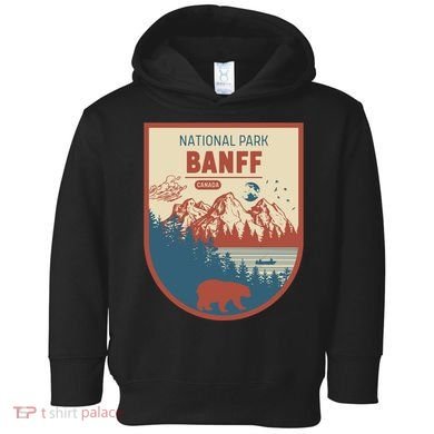 Banff National Park CanadaS Badge Toddler Hoodie