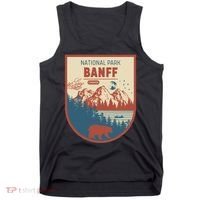 Banff National Park CanadaS Badge Tank Top thumb 0