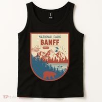 Banff National Park CanadaS Badge Tank Top thumb 2