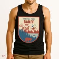 Banff National Park CanadaS Badge Tank Top thumb 3
