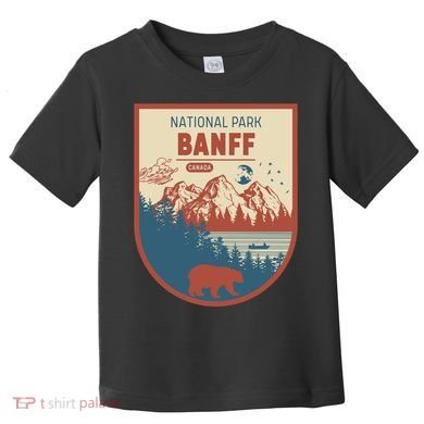 Banff National Park CanadaS Badge Toddler T-Shirt