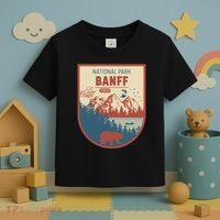Banff National Park CanadaS Badge Toddler T-Shirt thumb 3