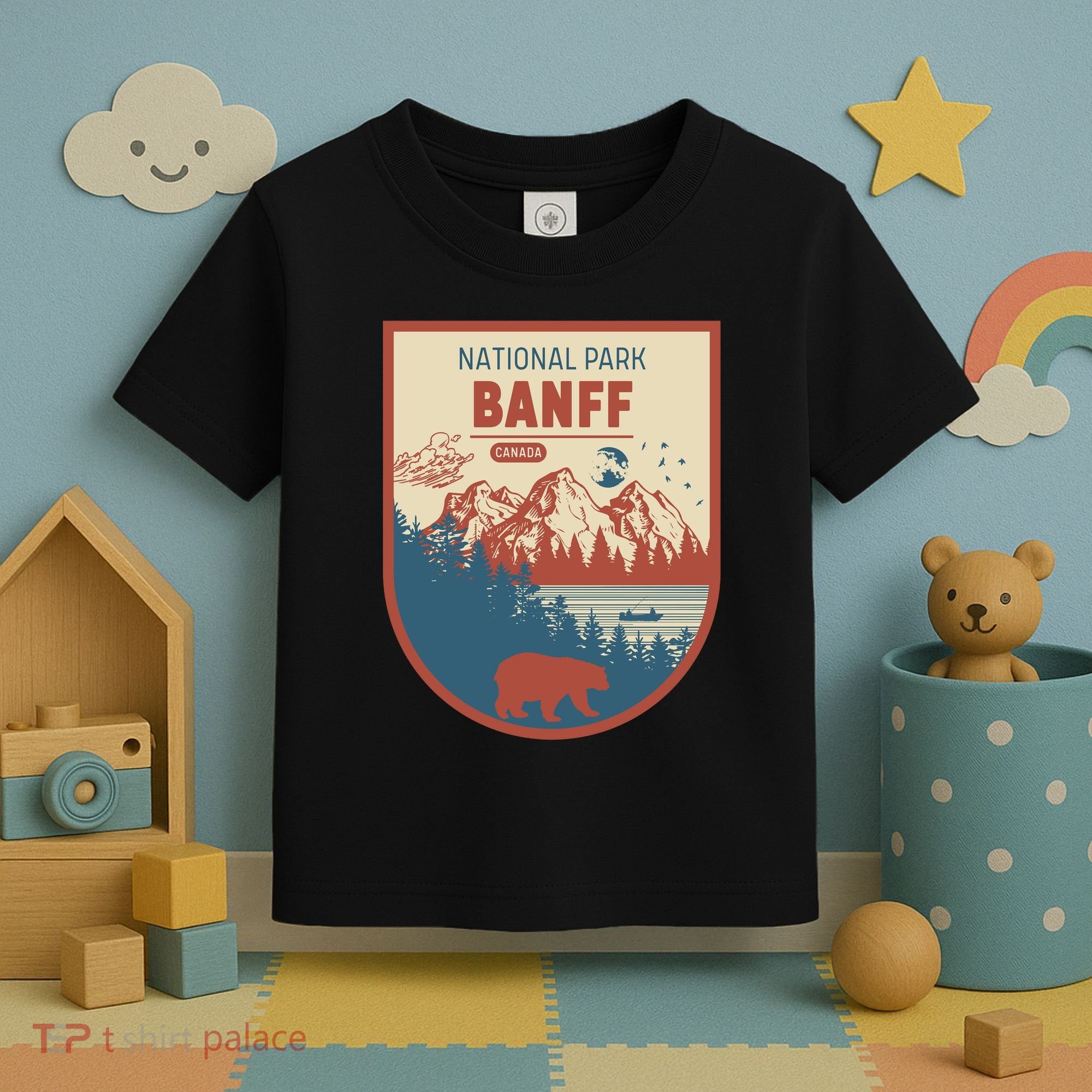 Banff National Park CanadaS Badge Toddler T-Shirt