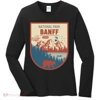 Banff National Park CanadaS Badge Women's Long Sleeve Shirt thumb 0