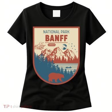 Banff National Park CanadaS Badge Women's T-Shirt