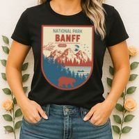 Banff National Park CanadaS Badge Women's T-Shirt thumb 2