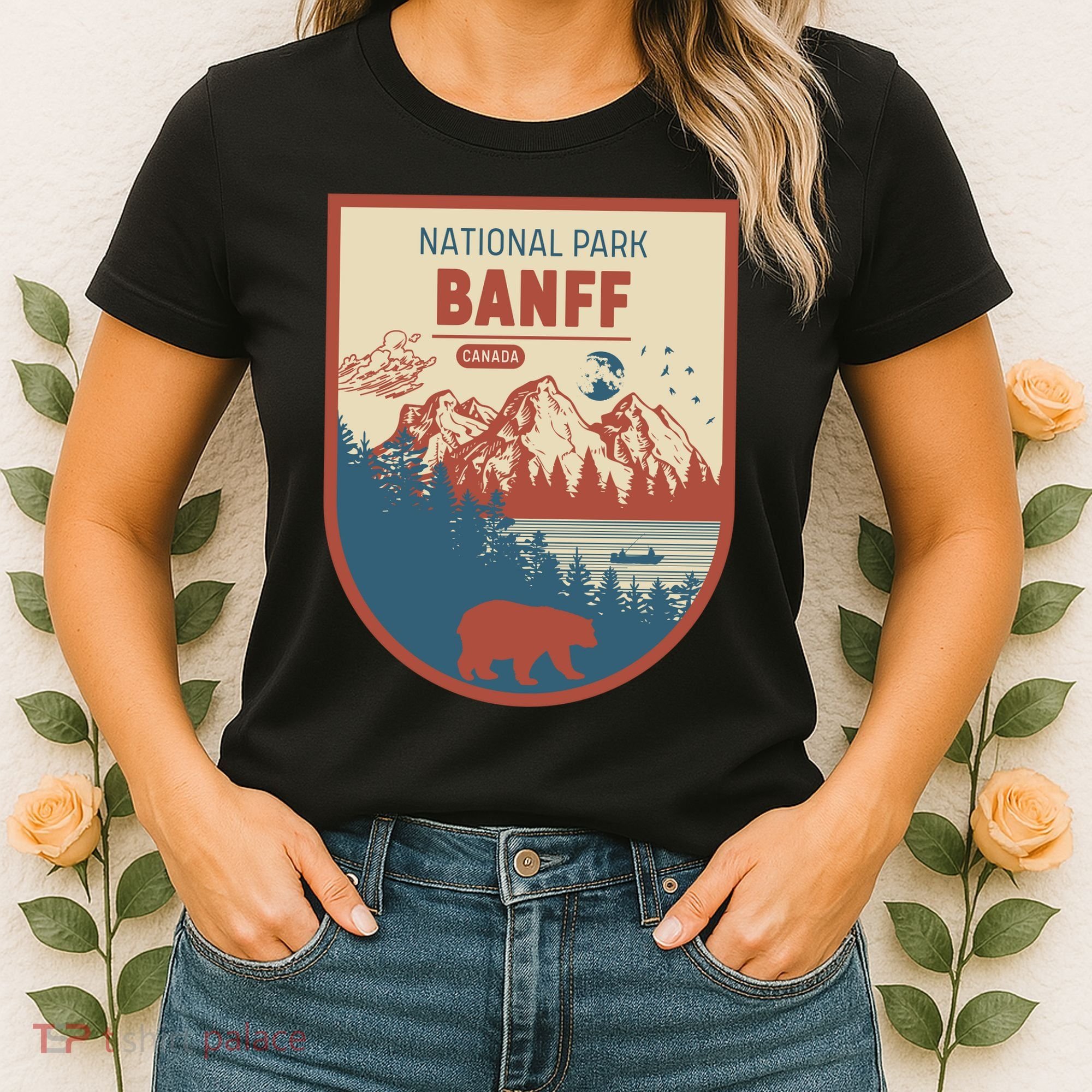 Banff National Park CanadaS Badge Women's T-Shirt