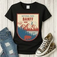 Banff National Park CanadaS Badge Women's T-Shirt thumb 3