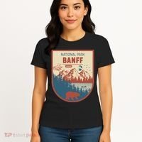Banff National Park CanadaS Badge Women's T-Shirt thumb 4