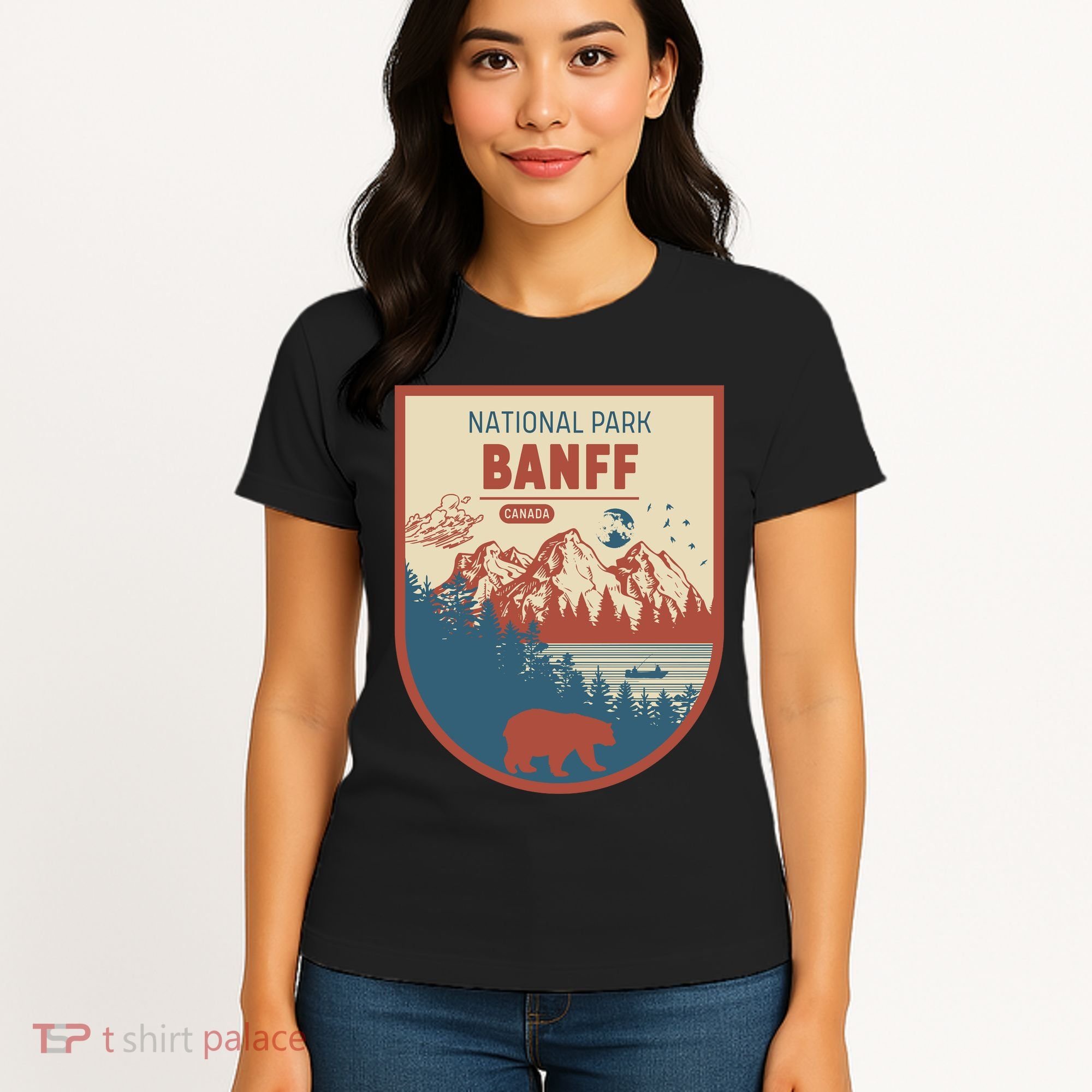 Banff National Park CanadaS Badge Women's T-Shirt