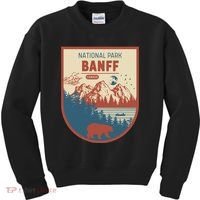 Banff National Park CanadaS Badge Kids Sweatshirt thumb 0