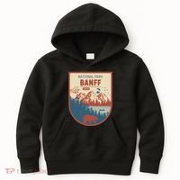 Banff National Park CanadaS Badge Kids Hoodie thumb 0
