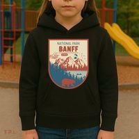 Banff National Park CanadaS Badge Kids Hoodie thumb 3