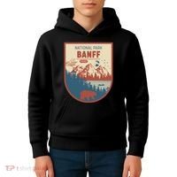 Banff National Park CanadaS Badge Kids Hoodie thumb 4
