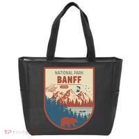 Banff National Park CanadaS Badge Tote Bag thumb 0