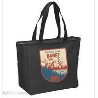Banff National Park CanadaS Badge Tote Bag thumb 2