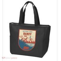 Banff National Park CanadaS Badge Tote Bag thumb 3