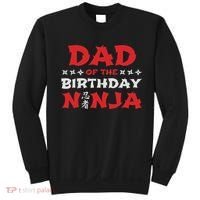 Birthday Ninja Party Dad Of The Birthday Ninja Sweatshirt thumb 0