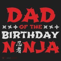 Birthday Ninja Party Dad Of The Birthday Ninja Beanie thumb 2