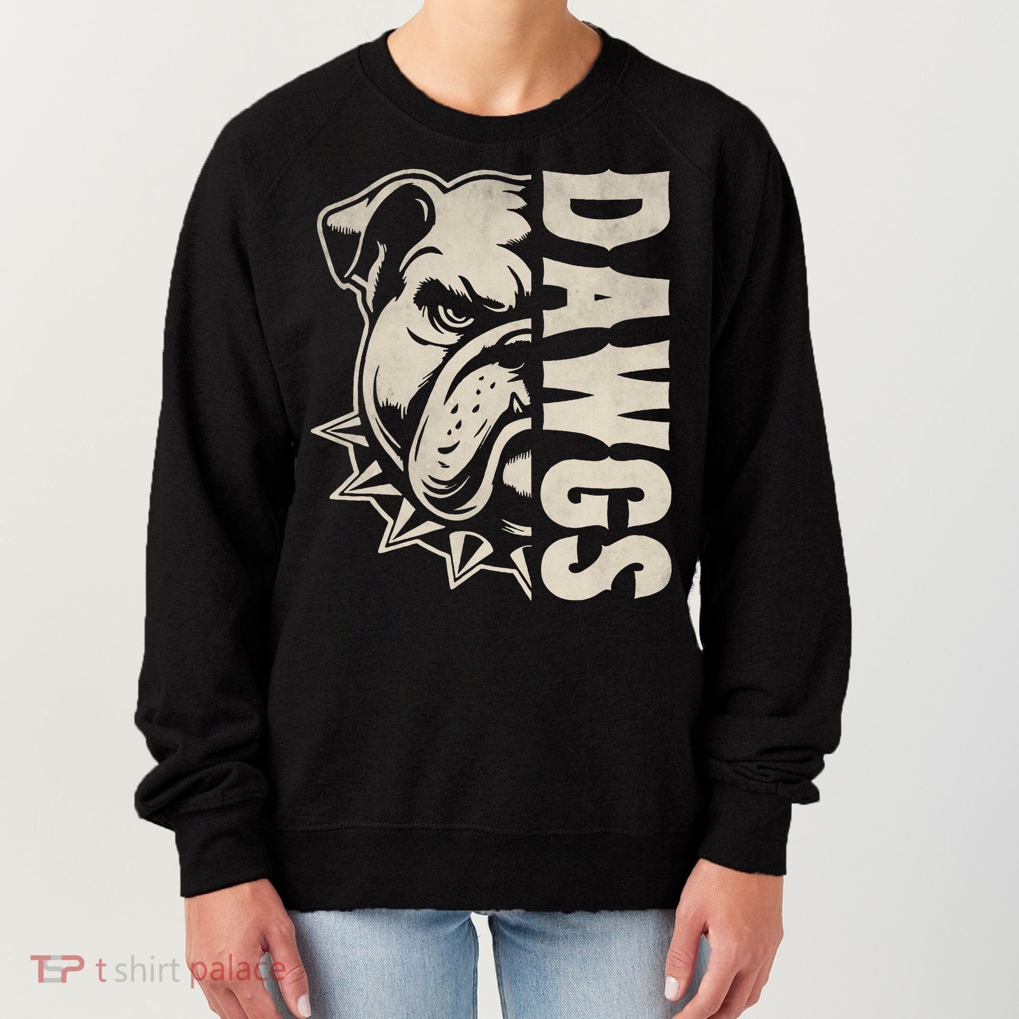 Bulldogs Name Personalized Bulldogs Cute Women's Sweatshirt