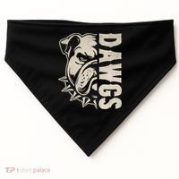 Bulldogs Name Personalized Bulldogs Cute USA-Made Doggie Bandana thumb 0