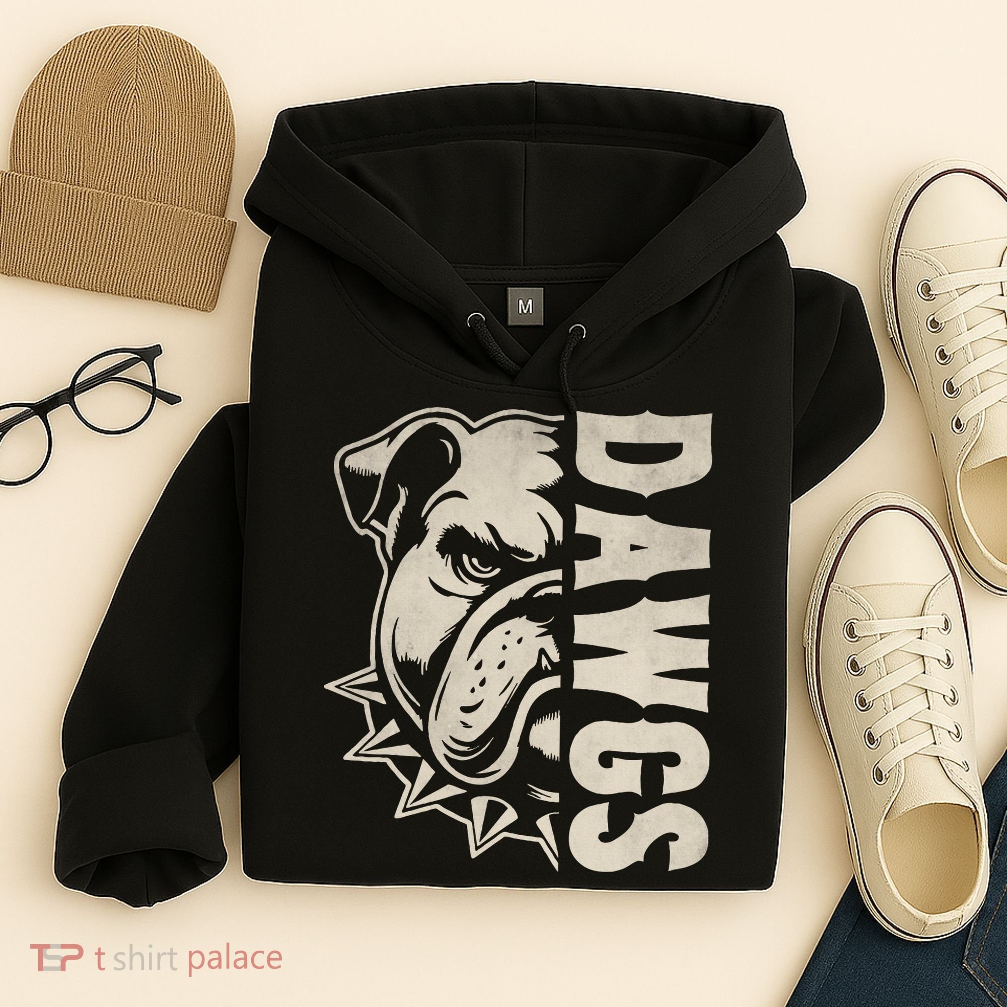 Bulldogs Name Personalized Bulldogs Cute Hoodie