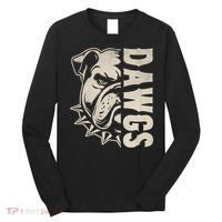 Bulldogs Name Personalized Bulldogs Cute Long Sleeve Shirt thumb 0